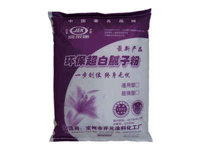 环保超白腻子粉